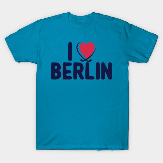 I love Berlin T-Shirt by Tiberiuss